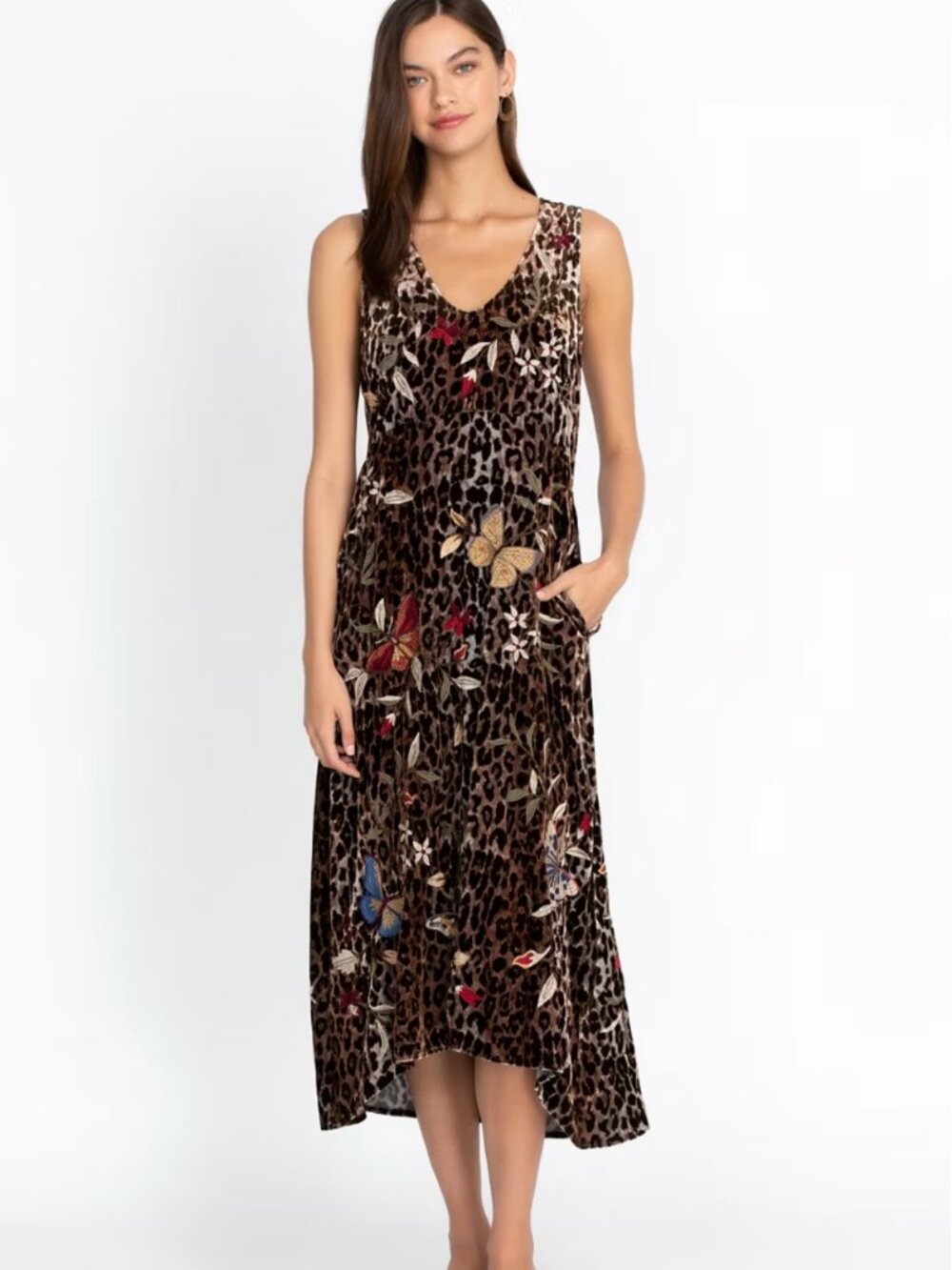 Johnny Was Penelope Maxi Tank Dress - Small